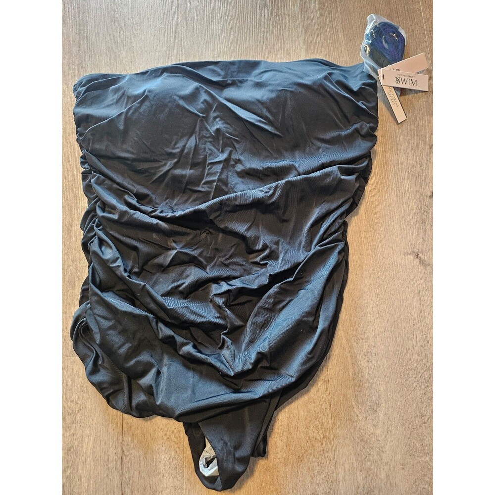 Victorias Secret VS Swimsuit one piece ruched black xxl - Picture 4 of 9